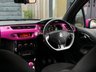 USED 2014 14 CITROEN DS3 1.6 e-HDi Airdream DStyle Pink Hatchback 3dr Diesel Manual Euro 5 (s/s) (90 ps) GLOSS BLACK ALLOYS & CRUISE CONTROL