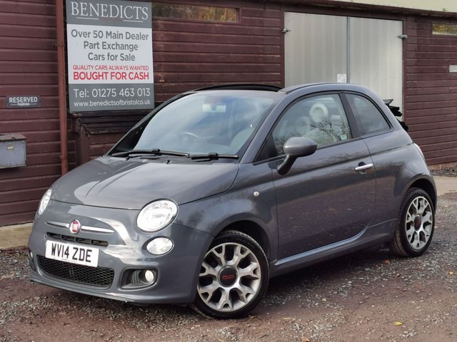 2014 14 Fiat 500c 1.2 S Convertible 2dr Petrol Manual Euro 6 (s/s) (69 bhp)