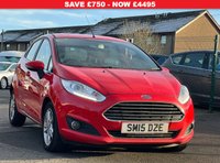 USED 2015 15 FORD FIESTA 1.5 TDCi Zetec Hatchback 5dr Diesel Manual Euro 6 (75 ps) 