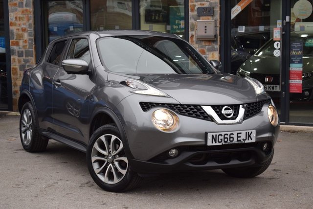 2017 66 Nissan Juke 1.6 Tekna SUV 5dr Petrol XTRON Euro 6 (117 ps)