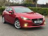 USED 2015 S MAZDA MAZDA3 2.2 SKYACTIV-D Sport Nav Hatchback 5dr Diesel Manual Euro 6 (s/s) (150 ps) 