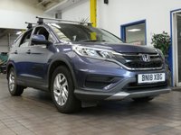 USED 2018 HONDA CR-V 2.0 i-VTEC S Navi SUV 5dr Petrol Manual Euro 6 (s/s) (155 ps) SAT NAV REAR VIEW CAMERA CRUISE CONTROL 2 OWNERS SERVICE HISTORY WARRANTY