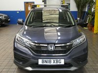 USED 2018 HONDA CR-V 2.0 i-VTEC S Navi SUV 5dr Petrol Manual Euro 6 (s/s) (155 ps) SAT NAV REAR VIEW CAMERA CRUISE CONTROL 2 OWNERS SERVICE HISTORY WARRANTY