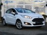 USED 2015 15 FORD FIESTA 1.25 Zetec Hatchback 5dr Petrol Manual Euro 6 (82 ps) Finished in FROZEN WHITE with contrasting CHARCOAL GREY Cloth interior trim. This Fiesta is a small car that you can really enjoy driving. Economical and cheap to run, stylish to look at and some great features. Alloys, Front Fogs, DAB radio, B/Tooth, Alloys Air Con, 12 Months MOT and much more, makes this a must for the first time driver or small family. Dealer Serviced at 4758 miles, 7057 miles, 12033 miles, 21072 miles, 25432 miles, 29919 miles, 34374 miles, 38527 miles and at 40920 miles.