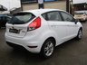 USED 2015 15 FORD FIESTA 1.25 Zetec Hatchback 5dr Petrol Manual Euro 6 (82 ps) Finished in FROZEN WHITE with contrasting CHARCOAL GREY Cloth interior trim. This Fiesta is a small car that you can really enjoy driving. Economical and cheap to run, stylish to look at and some great features. Alloys, Front Fogs, DAB radio, B/Tooth, Alloys Air Con, 12 Months MOT and much more, makes this a must for the first time driver or small family. Dealer Serviced at 4758 miles, 7057 miles, 12033 miles, 21072 miles, 25432 miles, 29919 miles, 34374 miles, 38527 miles and at 40920 miles.
