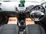 USED 2015 15 FORD FIESTA 1.25 Zetec Hatchback 5dr Petrol Manual Euro 6 (82 ps) Finished in FROZEN WHITE with contrasting CHARCOAL GREY Cloth interior trim. This Fiesta is a small car that you can really enjoy driving. Economical and cheap to run, stylish to look at and some great features. Alloys, Front Fogs, DAB radio, B/Tooth, Alloys Air Con, 12 Months MOT and much more, makes this a must for the first time driver or small family. Dealer Serviced at 4758 miles, 7057 miles, 12033 miles, 21072 miles, 25432 miles, 29919 miles, 34374 miles, 38527 miles and at 40920 miles.