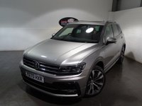 USED 2020 70 VOLKSWAGEN TIGUAN 2.0 TSI R-Line Tech SUV 5dr DSG 4Motion Euro 6 (s/s) (230 ps) SAT NAV HALF LEATHER CRUISE PAN ROOF CAMERA TOWBAR