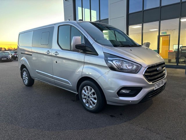 2019 69 Ford Transit Custom 2.0 320 LIMITED CREW VAN L2 LWB 130PS AIRCON