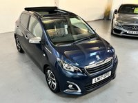 USED 2017 17 PEUGEOT 108 1.2 PureTech Allure Top! 5dr Petrol Manual Euro 6 (82 ps) 
