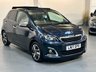 USED 2017 17 PEUGEOT 108 1.2 PureTech Allure Top! 5dr Petrol Manual Euro 6 (82 ps) 