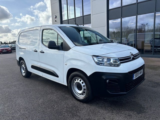2019 19 Citroen Berlingo 1.6 BLUEHDI 950 WORKER RARE L2 LWB 102PS NEW MODEL