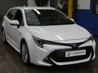 USED 2021 71 TOYOTA COROLLA 1.8 VVT-h GPF Excel Touring Sports 5dr Petrol Hybrid CVT Euro 6 (s/s) (122 ps) SAT NAV LEATHER HEATED SEATS REAR VIEW CAMERA CRUISE CONTROL PARKING SENSORS 1 OWNER SERVICE HISTORY TOYOTA WARRANTY TILL OCT 2031