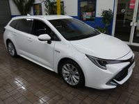 USED 2021 71 TOYOTA COROLLA 1.8 VVT-h GPF Excel Touring Sports 5dr Petrol Hybrid CVT Euro 6 (s/s) (122 ps) SAT NAV LEATHER HEATED SEATS REAR VIEW CAMERA CRUISE CONTROL PARKING SENSORS 1 OWNER SERVICE HISTORY TOYOTA WARRANTY TILL OCT 2031