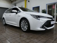 USED 2021 71 TOYOTA COROLLA 1.8 VVT-h GPF Excel Touring Sports 5dr Petrol Hybrid CVT Euro 6 (s/s) (122 ps) SAT NAV LEATHER HEATED SEATS REAR VIEW CAMERA CRUISE CONTROL PARKING SENSORS 1 OWNER SERVICE HISTORY TOYOTA WARRANTY TILL OCT 2031