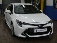 USED 2021 71 TOYOTA COROLLA 1.8 VVT-h GPF Excel Touring Sports 5dr Petrol Hybrid CVT Euro 6 (s/s) (122 ps) SAT NAV LEATHER HEATED SEATS REAR VIEW CAMERA CRUISE CONTROL PARKING SENSORS 1 OWNER SERVICE HISTORY TOYOTA WARRANTY TILL OCT 2031