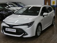 USED 2021 71 TOYOTA COROLLA 1.8 VVT-h GPF Excel Touring Sports 5dr Petrol Hybrid CVT Euro 6 (s/s) (122 ps) SAT NAV LEATHER HEATED SEATS REAR VIEW CAMERA CRUISE CONTROL PARKING SENSORS 1 OWNER SERVICE HISTORY TOYOTA WARRANTY TILL OCT 2031