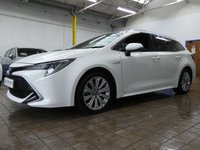 USED 2021 71 TOYOTA COROLLA 1.8 VVT-h GPF Excel Touring Sports 5dr Petrol Hybrid CVT Euro 6 (s/s) (122 ps) SAT NAV LEATHER HEATED SEATS REAR VIEW CAMERA CRUISE CONTROL PARKING SENSORS 1 OWNER SERVICE HISTORY TOYOTA WARRANTY TILL OCT 2031