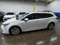 USED 2021 71 TOYOTA COROLLA 1.8 VVT-h GPF Excel Touring Sports 5dr Petrol Hybrid CVT Euro 6 (s/s) (122 ps) SAT NAV LEATHER HEATED SEATS REAR VIEW CAMERA CRUISE CONTROL PARKING SENSORS 1 OWNER SERVICE HISTORY TOYOTA WARRANTY TILL OCT 2031