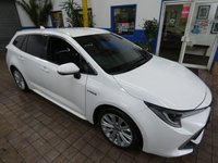 USED 2021 71 TOYOTA COROLLA 1.8 VVT-h GPF Excel Touring Sports 5dr Petrol Hybrid CVT Euro 6 (s/s) (122 ps) SAT NAV LEATHER HEATED SEATS REAR VIEW CAMERA CRUISE CONTROL PARKING SENSORS 1 OWNER SERVICE HISTORY TOYOTA WARRANTY TILL OCT 2031