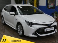 USED 2021 71 TOYOTA COROLLA 1.8 VVT-h GPF Excel Touring Sports 5dr Petrol Hybrid CVT Euro 6 (s/s) (122 ps) SAT NAV LEATHER HEATED SEATS REAR VIEW CAMERA CRUISE CONTROL PARKING SENSORS 1 OWNER SERVICE HISTORY TOYOTA WARRANTY TILL OCT 2031