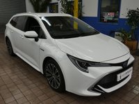 USED 2021 71 TOYOTA COROLLA 1.8 VVT-h GPF Excel Touring Sports 5dr Petrol Hybrid CVT Euro 6 (s/s) (122 ps) SAT NAV LEATHER HEATED SEATS REAR VIEW CAMERA CRUISE CONTROL PARKING SENSORS 1 OWNER EXCELLENT SERVICE HISTORY TOYOTA WARRANTY WARRANTY TILL OCT 2031