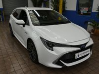 USED 2021 71 TOYOTA COROLLA 1.8 VVT-h GPF Excel Touring Sports 5dr Petrol Hybrid CVT Euro 6 (s/s) (122 ps) SAT NAV LEATHER HEATED SEATS REAR VIEW CAMERA CRUISE CONTROL PARKING SENSORS 1 OWNER EXCELLENT SERVICE HISTORY TOYOTA WARRANTY WARRANTY TILL OCT 2031