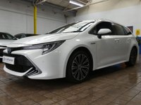 USED 2021 71 TOYOTA COROLLA 1.8 VVT-h GPF Excel Touring Sports 5dr Petrol Hybrid CVT Euro 6 (s/s) (122 ps) SAT NAV LEATHER HEATED SEATS REAR VIEW CAMERA CRUISE CONTROL PARKING SENSORS 1 OWNER EXCELLENT SERVICE HISTORY TOYOTA WARRANTY WARRANTY TILL OCT 2031