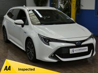 USED 2021 71 TOYOTA COROLLA 1.8 VVT-h GPF Excel Touring Sports 5dr Petrol Hybrid CVT Euro 6 (s/s) (122 ps) SAT NAV LEATHER HEATED SEATS REAR VIEW CAMERA CRUISE CONTROL PARKING SENSORS 1 OWNER EXCELLENT SERVICE HISTORY TOYOTA WARRANTY WARRANTY TILL OCT 2031