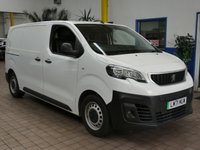 USED 2021 71 PEUGEOT E-EXPERT e 1200 75kWh Professional Standard Panel Van 6dr Electric Auto MWB (136 ps) EXCELLENT VAUXHALL VIVARO EQUIVALENT 3 SEAT APP SAT NAV BLUETOOTH DAB RADIO CRUISE CONTROL PARKING SENSORS 1 OWNER SERVICE HISTORY WARRANTY
