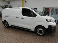 USED 2021 71 PEUGEOT E-EXPERT e 1200 75kWh Professional Standard Panel Van 6dr Electric Auto MWB (136 ps) EXCELLENT VAUXHALL VIVARO EQUIVALENT 3 SEAT APP SAT NAV BLUETOOTH DAB RADIO CRUISE CONTROL PARKING SENSORS 1 OWNER SERVICE HISTORY WARRANTY