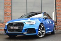 USED 2019 19 AUDI RS3 2.5 TFSI Audi Sport Edition Sportback 5dr Petrol S Tronic quattro Euro 6 (s/s) (400 ps) DRIVER ASSIST / ARA BLUE / B&O