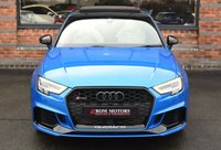 USED 2019 19 AUDI RS3 2.5 TFSI Audi Sport Edition Sportback 5dr Petrol S Tronic quattro Euro 6 (s/s) (400 ps) DRIVER ASSIST / ARA BLUE / B&O