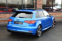 USED 2019 19 AUDI RS3 2.5 TFSI Audi Sport Edition Sportback 5dr Petrol S Tronic quattro Euro 6 (s/s) (400 ps) DRIVER ASSIST / ARA BLUE / B&O
