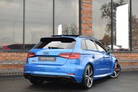 USED 2019 19 AUDI RS3 2.5 TFSI Audi Sport Edition Sportback 5dr Petrol S Tronic quattro Euro 6 (s/s) (400 ps) DRIVER ASSIST / ARA BLUE / B&O
