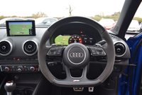USED 2019 19 AUDI RS3 2.5 TFSI Audi Sport Edition Sportback 5dr Petrol S Tronic quattro Euro 6 (s/s) (400 ps) DRIVER ASSIST / ARA BLUE / B&O