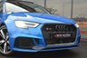USED 2019 19 AUDI RS3 2.5 TFSI Audi Sport Edition Sportback 5dr Petrol S Tronic quattro Euro 6 (s/s) (400 ps) DRIVER ASSIST / ARA BLUE / B&O