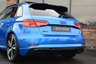 USED 2019 19 AUDI RS3 2.5 TFSI Audi Sport Edition Sportback 5dr Petrol S Tronic quattro Euro 6 (s/s) (400 ps) DRIVER ASSIST / ARA BLUE / B&O