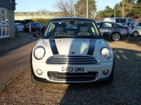 USED 2013 13 MINI HATCH 1.6 Cooper Hatchback 3dr Petrol Manual Euro 5 (s/s) (122 ps) www.suffolkcarcentre.co.uk - Located a Reydon