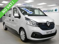 USED 2017 17 RENAULT TRAFIC 2.9T 1.6 DCI 125 BHP LL LONG SPORT NAV 9 SEATER ( NO VAT ! ) AIR CON | SAT NAV | 9 SEATS | NO VAT TO PAY