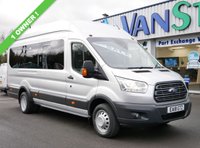 USED 2018 18 FORD TRANSIT 460 2.2 TDCI 155 BHP XLWB TREND 17 SEATER MINIBUS AIR CON | 155 BHP | STORAGE | 17 SEATS !