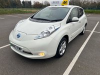 USED 2017 67 NISSAN LEAF 30kWh Acenta Hatchback 5dr Electric Auto (109 bhp) 