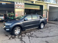 2018 FORD RANGER 2.2 TDCi Limited 1 Pickup Double Cab 4dr Diesel Manual 4WD Euro 5 (s/s) (Eco Axle) (160 ps) £9250.00