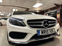 USED 2015 15 MERCEDES-BENZ C-CLASS 2.1 C250 BlueTEC AMG Line Saloon 4dr Diesel G-Tronic+ Euro 6 (s/s) (204 ps) LOW RATE FINANCE AVAILABLE + RAC PLATINUM WARRANTY INCLUDED