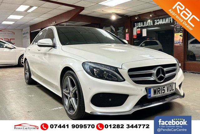 2015 15 Mercedes-Benz C-Class 2.1 C250 BlueTEC AMG Line Saloon 4dr Diesel G-Tronic+ Euro 6 (s/s) (204 ps)