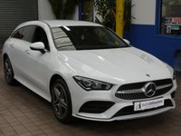 USED 2021 71 MERCEDES-BENZ CLA 1.3 CLA250e 15.6kWh AMG Line (Premium) Shooting Brake 5dr Petrol Plug-in Hybrid 8G-DCT Euro 6 (s/s) (218 ps) SAT NAV LEATHER HEATED SEATS REAR VIEW CAMERA CRUISE CONTROL PARKING SENSORS 1 OWNER SERVICE HISTORY WARRANTY