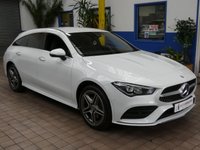 USED 2021 71 MERCEDES-BENZ CLA 1.3 CLA250e 15.6kWh AMG Line (Premium) Shooting Brake 5dr Petrol Plug-in Hybrid 8G-DCT Euro 6 (s/s) (218 ps) SAT NAV LEATHER HEATED SEATS REAR VIEW CAMERA CRUISE CONTROL PARKING SENSORS 1 OWNER SERVICE HISTORY WARRANTY