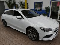 USED 2021 71 MERCEDES-BENZ CLA 1.3 CLA250e 15.6kWh AMG Line (Premium) Shooting Brake 5dr Petrol Plug-in Hybrid 8G-DCT Euro 6 (s/s) (218 ps) SAT NAV LEATHER HEATED SEATS REAR VIEW CAMERA CRUISE CONTROL PARKING SENSORS 1 OWNER SERVICE HISTORY WARRANTY
