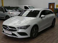 USED 2021 71 MERCEDES-BENZ CLA 1.3 CLA250e 15.6kWh AMG Line (Premium) Shooting Brake 5dr Petrol Plug-in Hybrid 8G-DCT Euro 6 (s/s) (218 ps) SAT NAV LEATHER HEATED SEATS REAR VIEW CAMERA CRUISE CONTROL PARKING SENSORS 1 OWNER SERVICE HISTORY WARRANTY