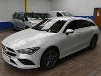 USED 2021 71 MERCEDES-BENZ CLA 1.3 CLA250e 15.6kWh AMG Line (Premium) Shooting Brake 5dr Petrol Plug-in Hybrid 8G-DCT Euro 6 (s/s) (218 ps) SAT NAV LEATHER HEATED SEATS REAR VIEW CAMERA CRUISE CONTROL PARKING SENSORS 1 OWNER SERVICE HISTORY WARRANTY