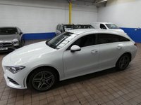 USED 2021 71 MERCEDES-BENZ CLA 1.3 CLA250e 15.6kWh AMG Line (Premium) Shooting Brake 5dr Petrol Plug-in Hybrid 8G-DCT Euro 6 (s/s) (218 ps) SAT NAV LEATHER HEATED SEATS REAR VIEW CAMERA CRUISE CONTROL PARKING SENSORS 1 OWNER SERVICE HISTORY WARRANTY